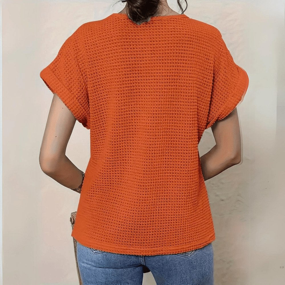 Riley | Women's Lightweight Linen Blouse, Lightweight Summer Top for Holidays and Casual Wear, Lightweight Summer Top for Holidays and Casual Wear - image 7