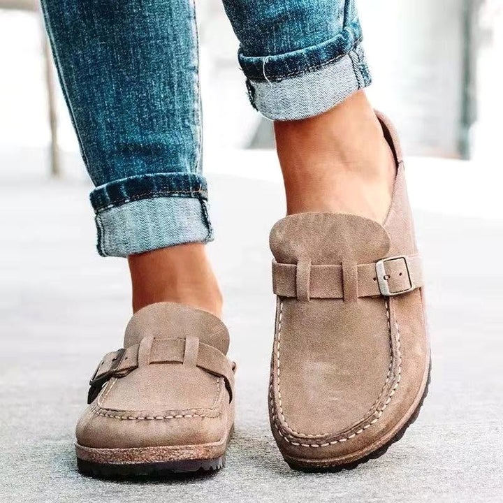 Riley | Women's Orthopedic Slip-On Loafers - Green