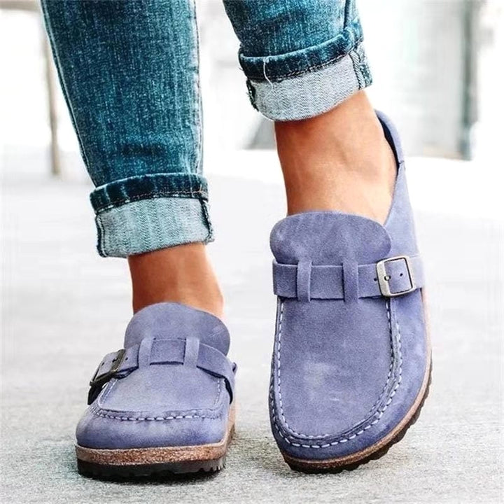 Riley | Women's Orthopedic Slip-On Loafers - Black