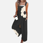Riley | Women's Printed Denim Jumpsuit