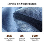 Riley | Women's Retro High-Rise Wide-Leg Jeans, Comfortable Summer Trousers for Travel and Everyday Wear, Comfortable Summer Trousers for Travel and Everyday Wear - image 9