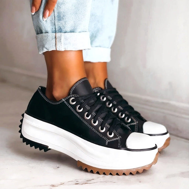 Rowan | Women's Comfort Walking Sneakers - Black