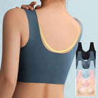 Roxanne | Women's Seamless Bra with Adjustable Straps, Wire-Free Support Bra | The Shrader Sisters
