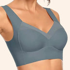 Roxanne | Women's Seamless Bra with Adjustable Straps, Wire-Free Support Bra | The Shrader Sisters