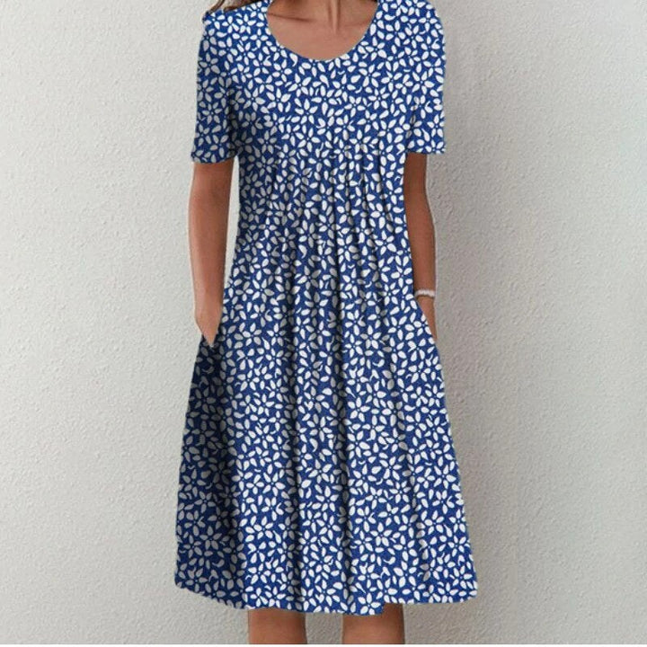 Savannah | Women's Casual Floral Midi Dress - image 18
