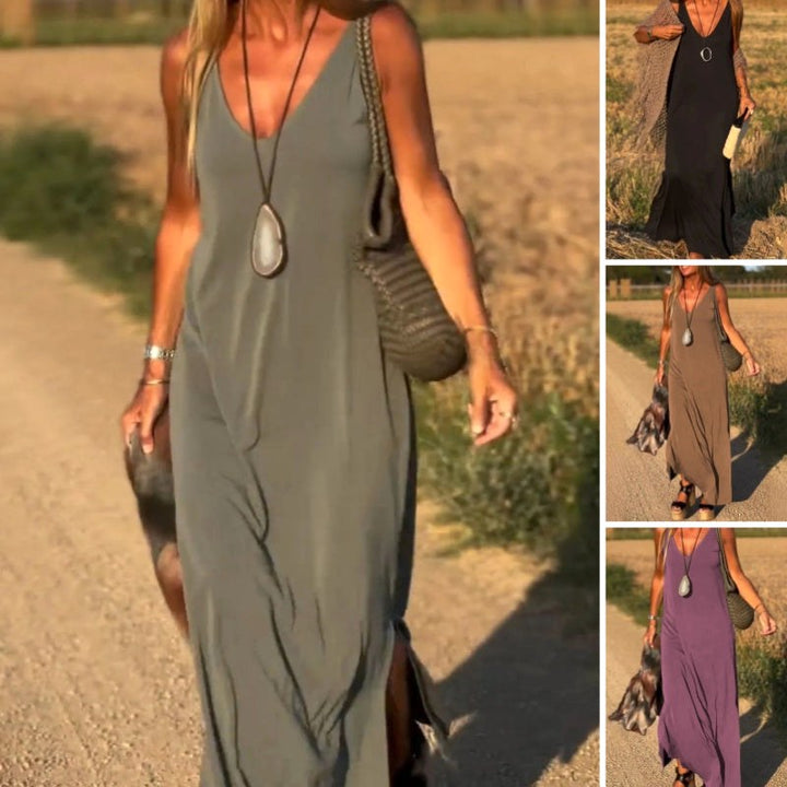 Selma | Women's Sleeveless Casual Wrap Dress - image 7
