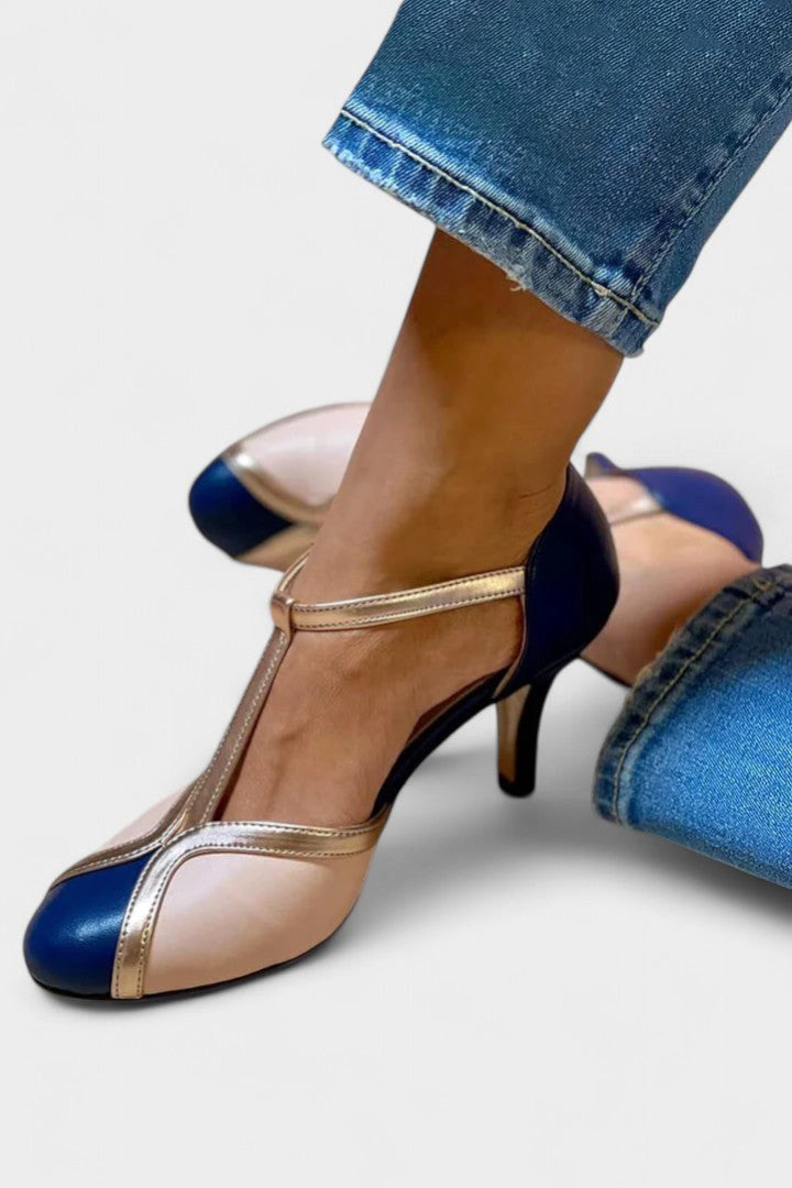 Sharnie | Women's Orthopaedic Block Heel Shoes, Elegant Formal Heels | The Shrader Sisters