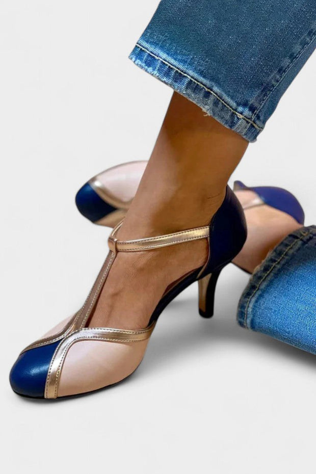 Sharnie | Women's Orthopaedic Block Heel Shoes, Elegant Formal Heels | The Shrader Sisters