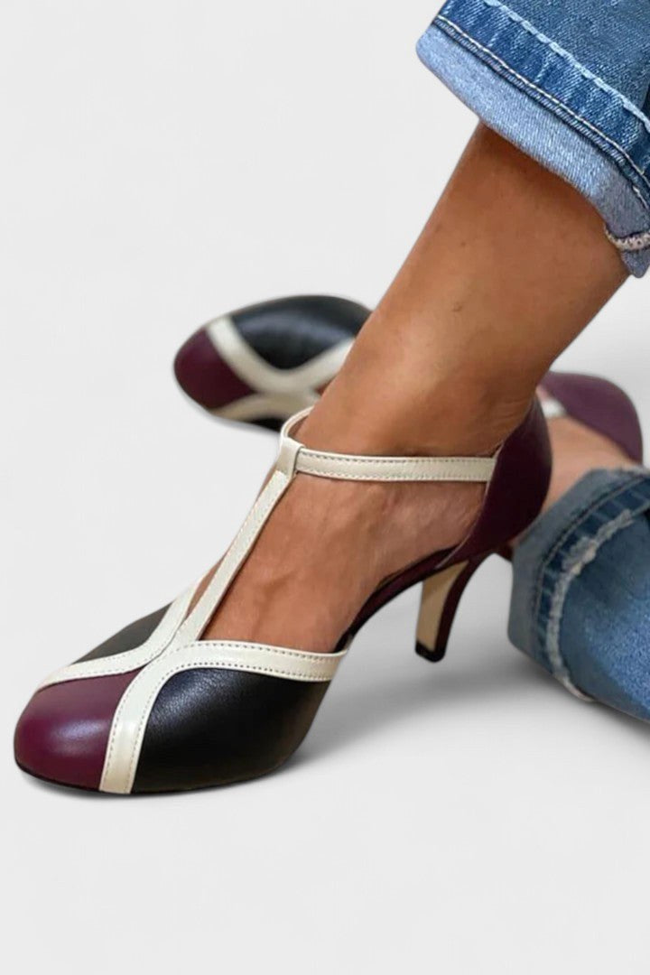 Sharnie | Women's Orthopaedic Block Heel Shoes, Elegant Formal Heels | The Shrader Sisters