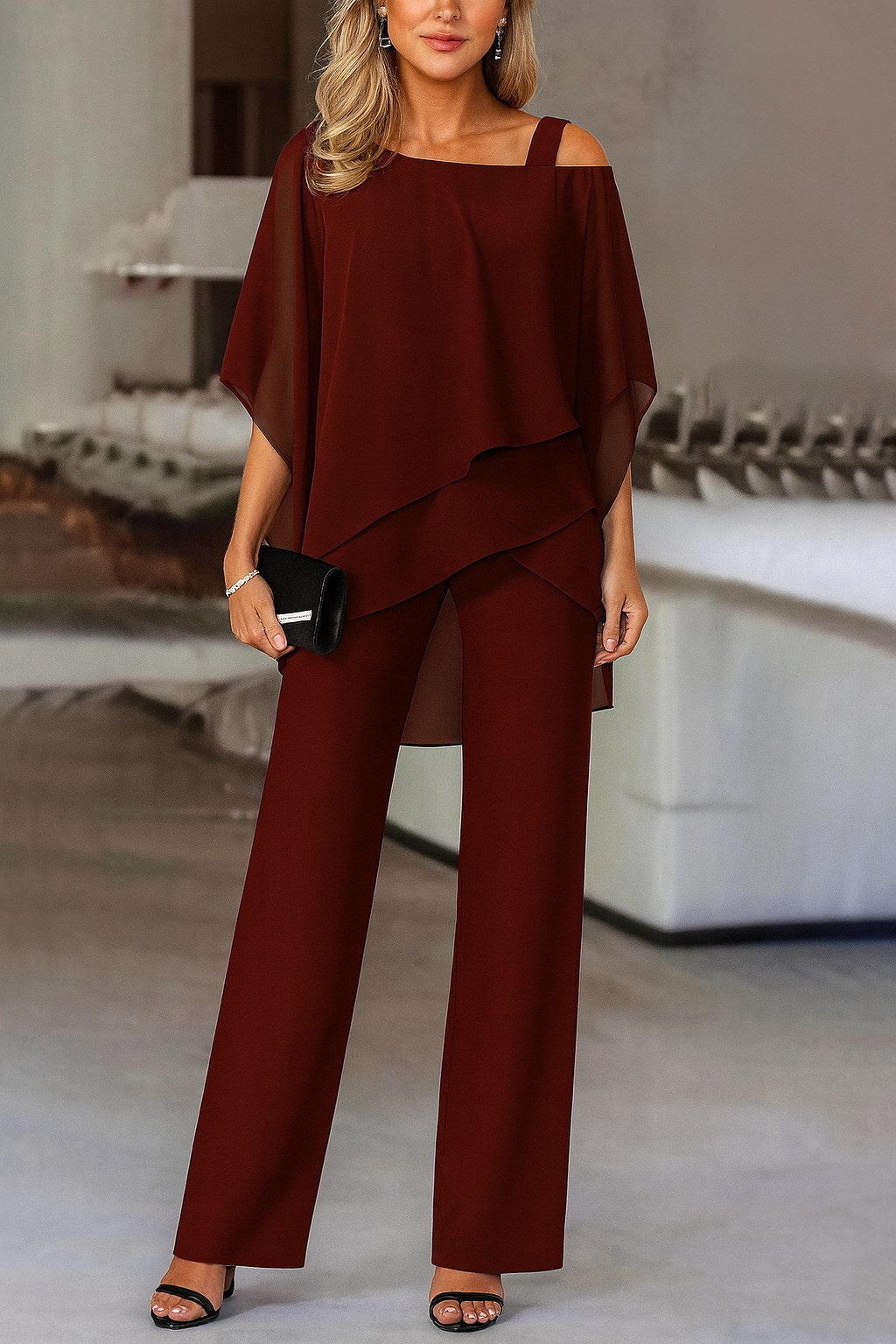 Shayla | Women's Evening Two-Piece Set, Elegant Occasion Suit | The Shrader Sisters