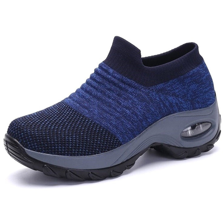 Sienna | Women's Orthopaedic Slip-On Shoes, Cushioned Walking Shoes | The Shrader Sisters | Yellow