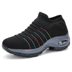 Sienna | Women's Orthopaedic Slip-On Shoes, Cushioned Walking Shoes | The Shrader Sisters | Purple
