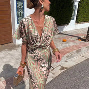 Sophie | Women's Wrap Midi Dress