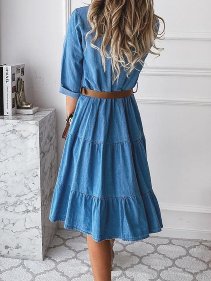 Barbara | Elegant and Casual Denim Dress