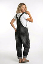 Stella | Women's Adjustable Buckle Denim Overalls, Relaxed Summer Outfit for Holidays and Everyday Wear, Relaxed Summer Outfit for Holidays and Everyday Wear - image 4