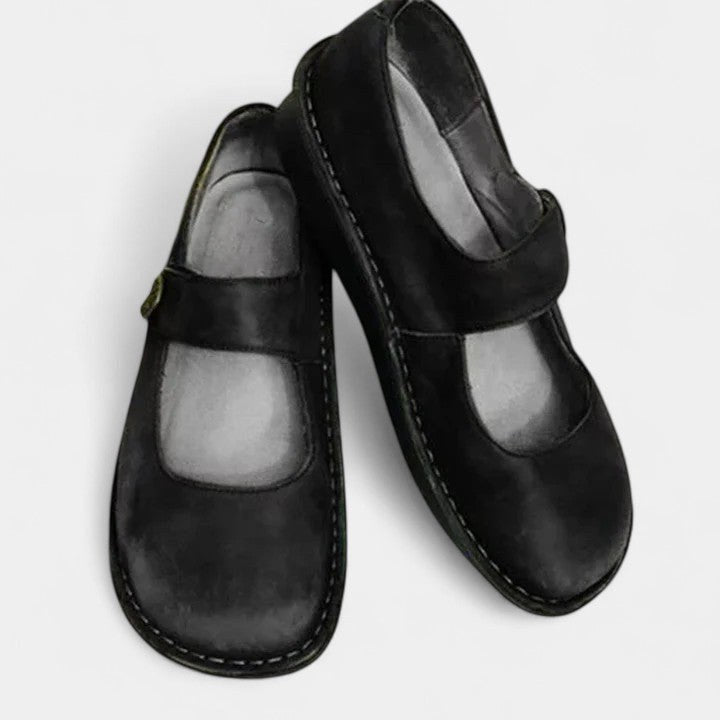 Stephanie | Women's Orthopedic Comfort Flats, Supportive Summer Footwear for Walking and Everyday Wear