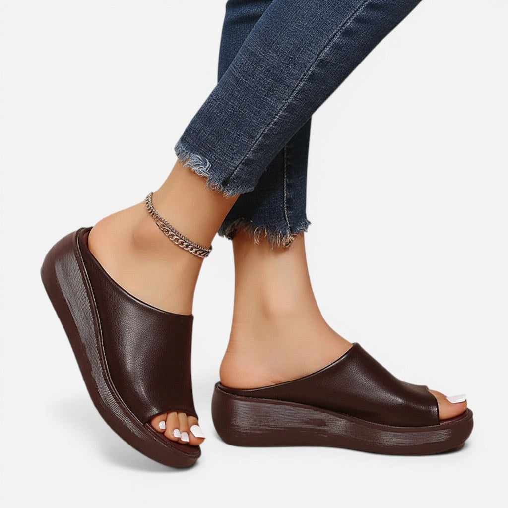 Tahnee | Women's Orthopaedic Slip-On Sandals, Comfort Everyday Sandals | The Shrader Sisters