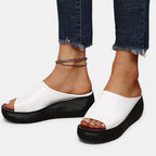 Tahnee | Women's Orthopaedic Slip-On Sandals, Comfort Everyday Sandals | The Shrader Sisters