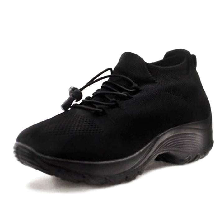 Theresa | Women's Comfort Pain-Relief Shoes - Midnight Black