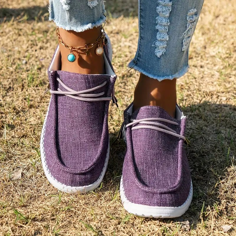 Victoria | Women's Breathable Slip-On Comfort Trainers, Supportive Summer Footwear for Walking and Everyday Wear