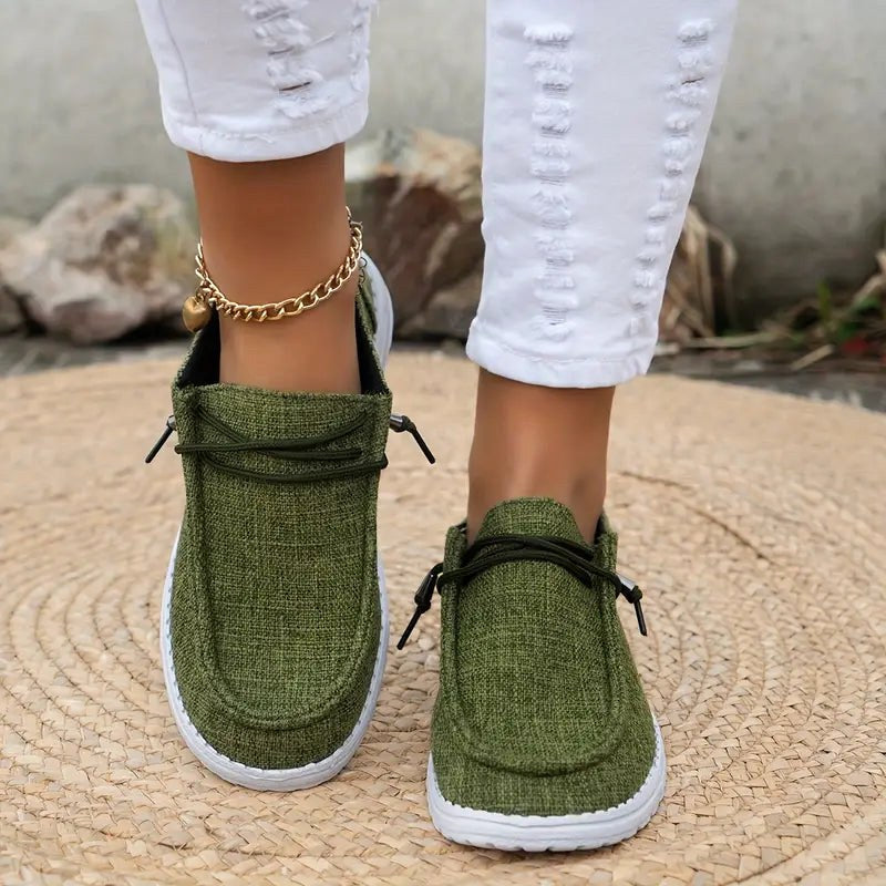 Victoria | Women's Breathable Slip-On Comfort Trainers, Supportive Summer Footwear for Walking and Everyday Wear