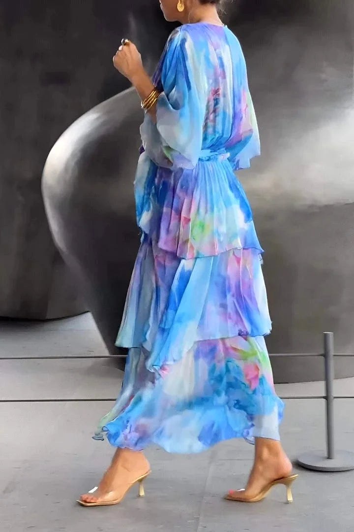 Vivienne | Women's Elegant Chiffon Summer Dress - image 4