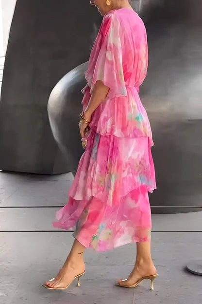 Vivienne | Women's Elegant Chiffon Summer Dress - image 6