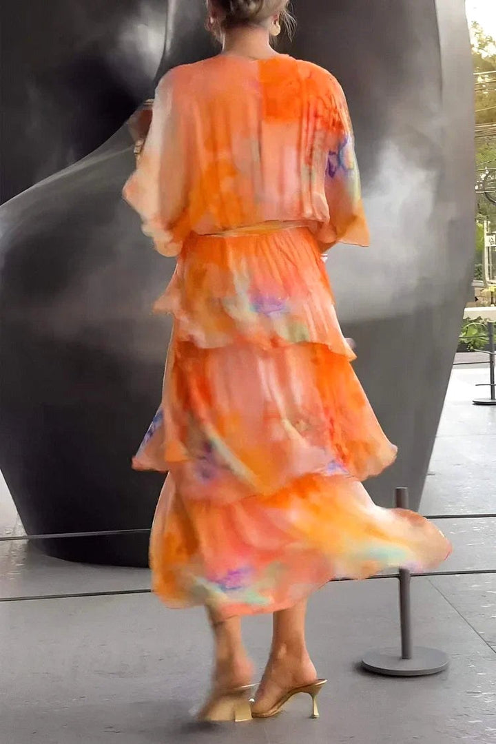 Vivienne | Women's Elegant Chiffon Summer Dress - image 8