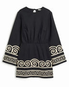 Yara | Women's Embroidered Maxi Dress, Bohemian Lightweight Dress | The Shrader Sisters