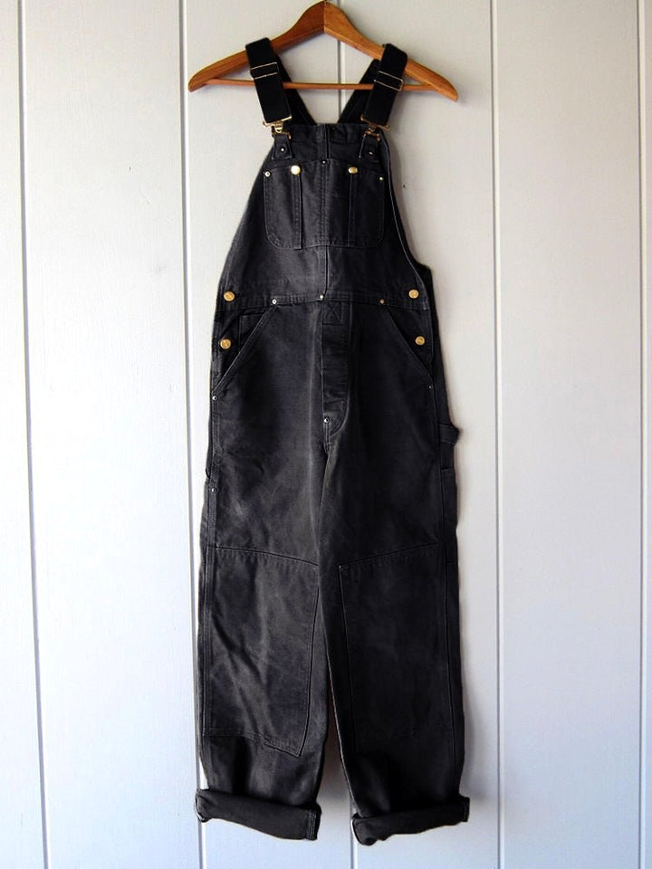 Yasmin | Women's Cotton Adjustable Dungarees, Utility Dungarees | The Shrader Sisters