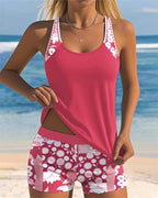Zoe | Women's Tankini Two-Piece Swim Set, Flattering Summer Swimwear for Holidays and Beach Days, Flattering Summer Swimwear for Holidays and Beach Days - image 12