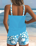 Zoe | Women's Tankini Two-Piece Swim Set, Flattering Summer Swimwear for Holidays and Beach Days, Flattering Summer Swimwear for Holidays and Beach Days - image 5