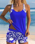 Zoe | Women's Tankini Two-Piece Swim Set, Flattering Summer Swimwear for Holidays and Beach Days, Flattering Summer Swimwear for Holidays and Beach Days - image 9